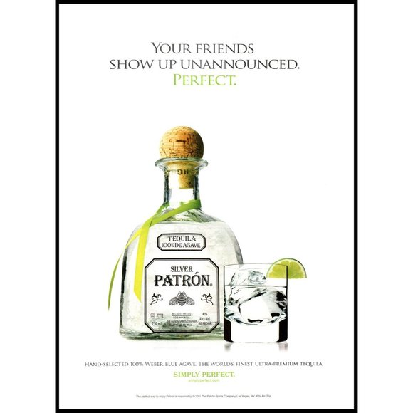 Пару постеров старой рекламы алкоголя. Текила Патрон Пару постеров старой рекламы алкоголя. Текила Патрон История,Алкоголь,Крепкие напитки,Реклама